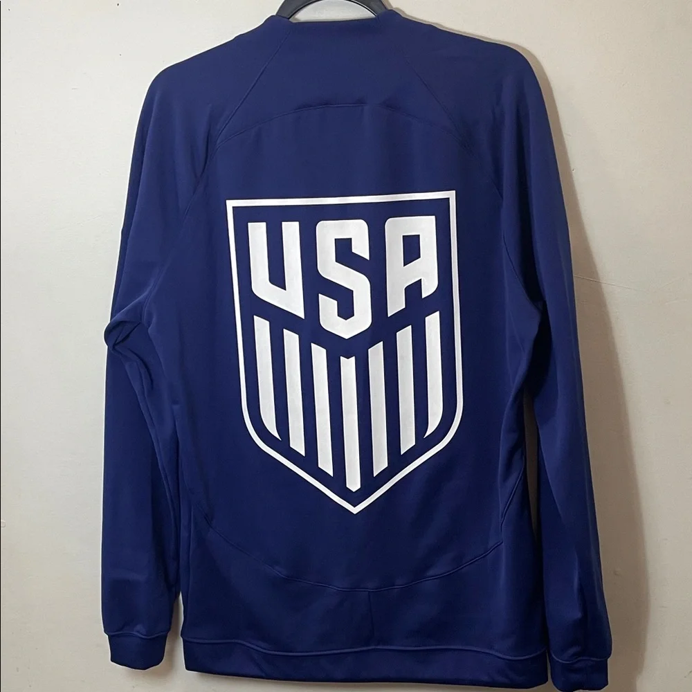 Nike Men's Deep Blue USA Performance Jacket - Picture 3 of 4
